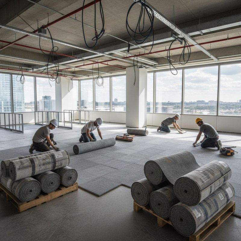 Commercial Carpet Installation For High-Traffic Areas