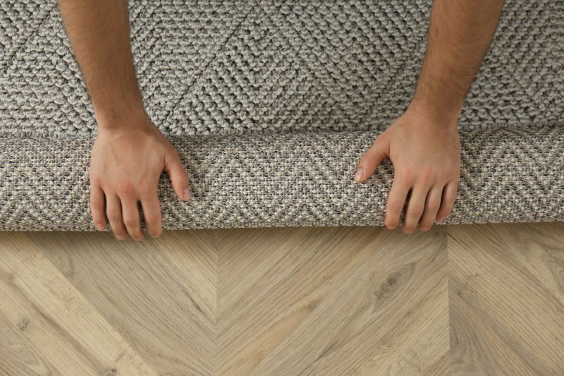 Patterned Carpet Installation