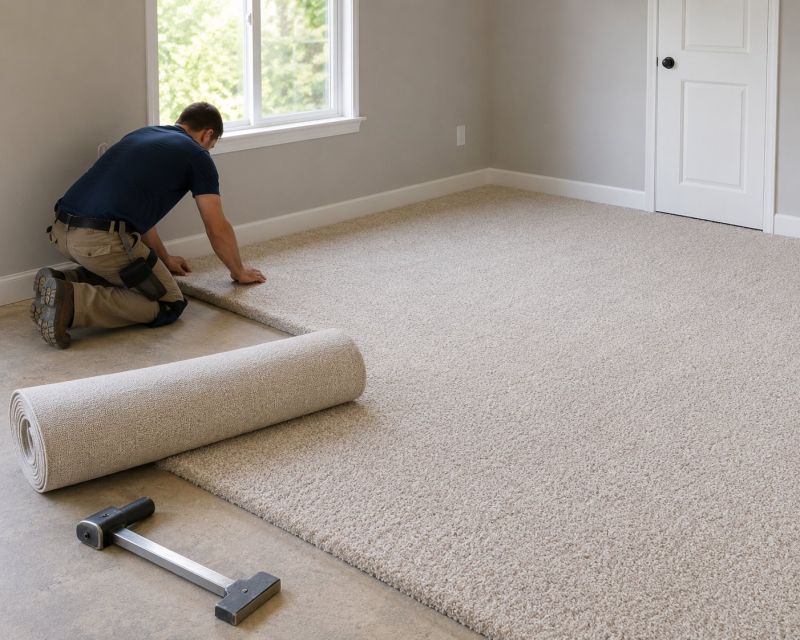 Wool Carpet Installation in Old Bridge, NJ